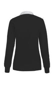 Women's Black Rugby Shirt