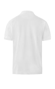 Men's Organic White Polo Shirt