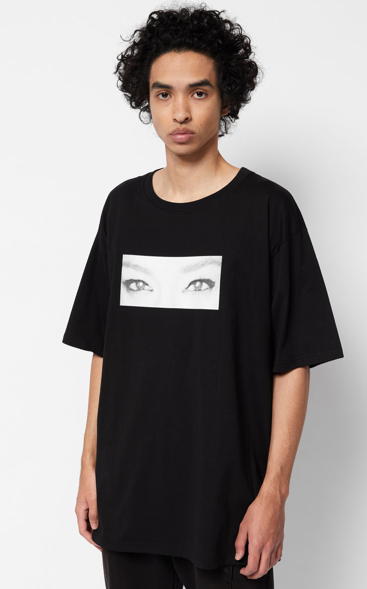 Organic Unisex Oversize T Shirt - Eyes