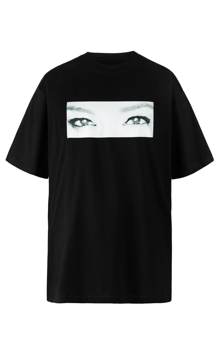 Organic Unisex Oversize T Shirt - Eyes