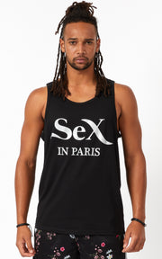 Men's Organic Tank Top - Sex In Paris