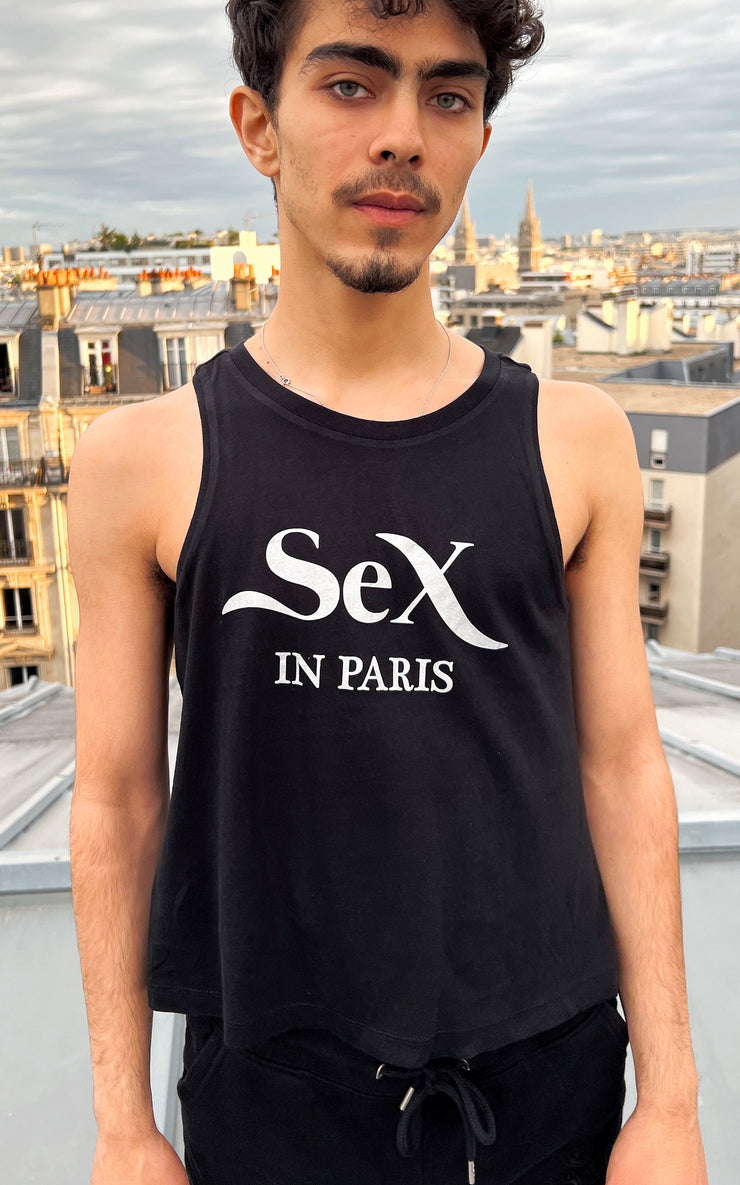 Organic Cropped Tank Top - Sex In Paris